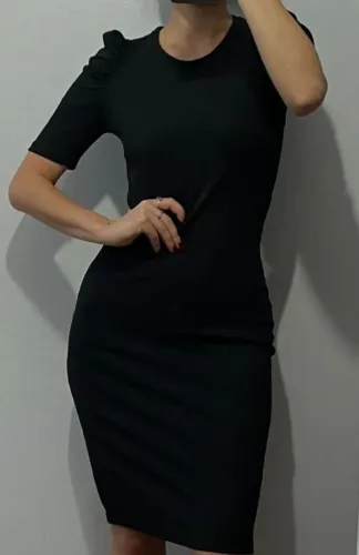 Vestido tubinho - PRETO