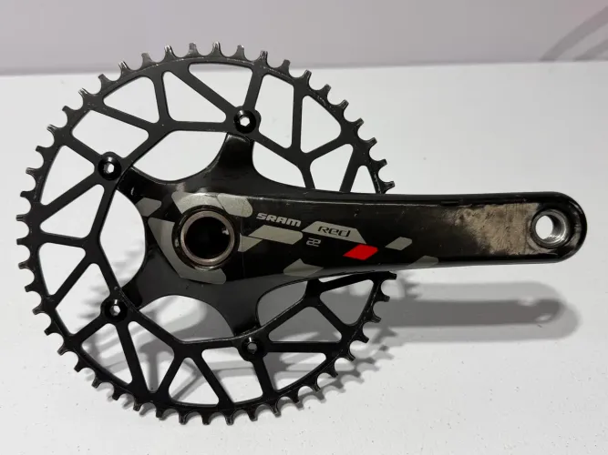 PEDIVELA SRAM RED GXP 175 COROA SINGLE TAMANHO 50 SEMI NOVA 