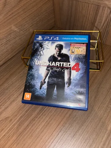 Jogo De PS4 Mídia CD Uncharted 4