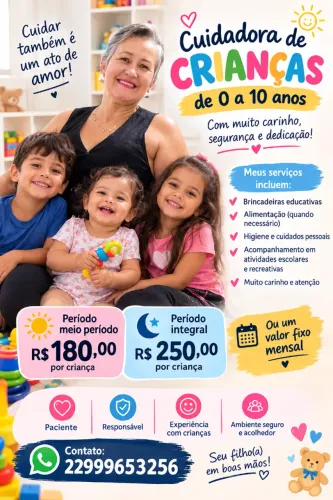 Cuidadora de criancas
