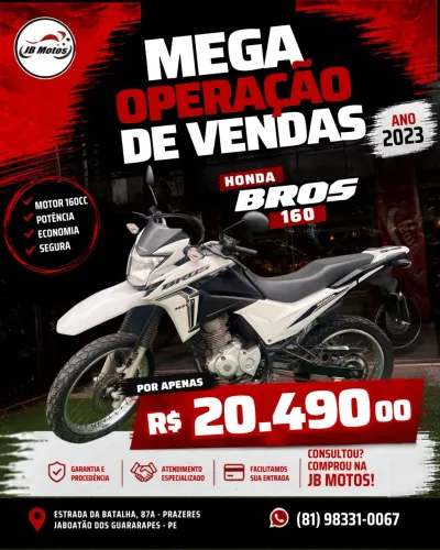 HONDA BROS 160 2023 OFERTA