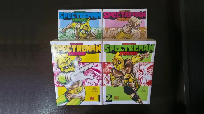 Spectreman (Completo em 4 volumes) - Lacrado - Coleção Mangá Pipoca e Nanquim