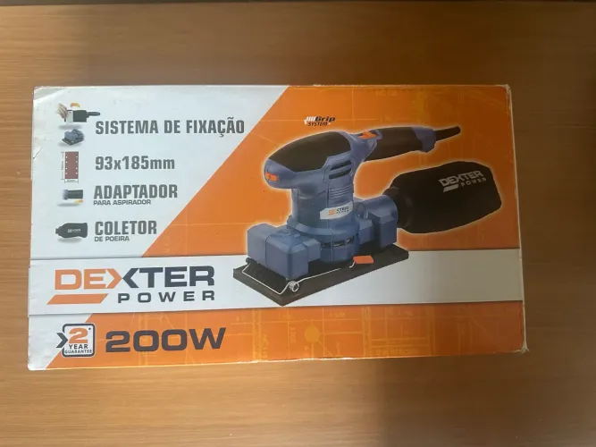 Lixadeira orbital Dexter 200w