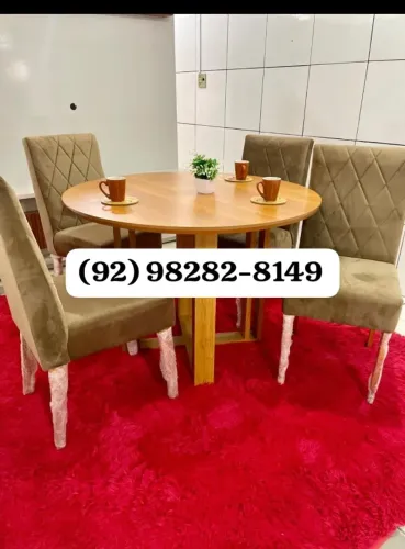 mesa de jantar de 4 lugares