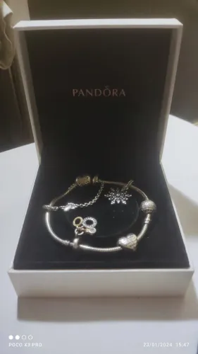 Pulseira Pandora original Prata