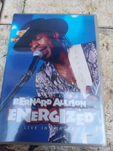 DVD Bernard Allison Energized - Live in Europe