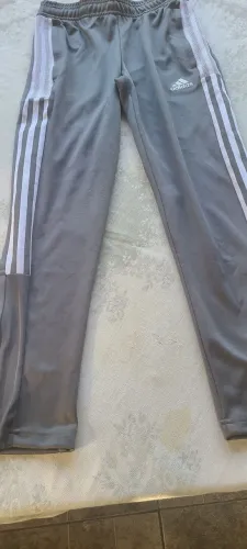 CALÇA ADIDAS CINZA INFANTIL 