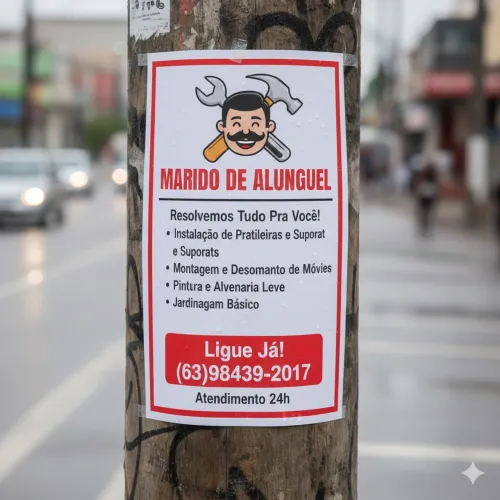 Marido de Aluguel - Solicite seu orçamento