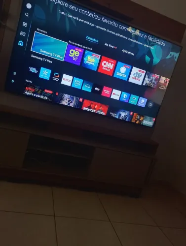 Smart tv Samsung 4 k 70 polegadas Crystal UHD 5 meses de uso,nota fiscal e tem garantia. 