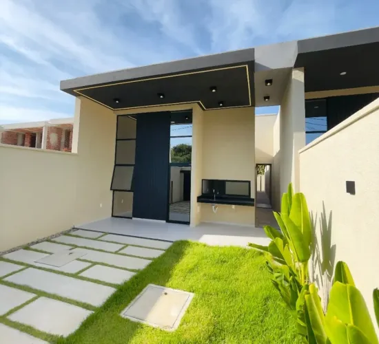Casa com 3 quartos em rua privativa no Eusébio
