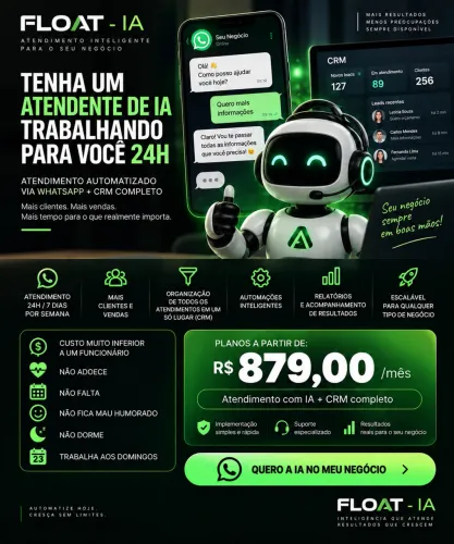 Atendimento Inteligência Artificial - CRM