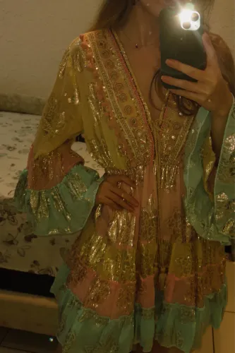 vestido indiano palak