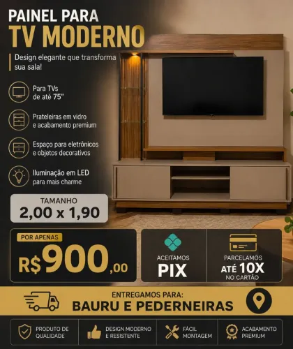 Painel de TV