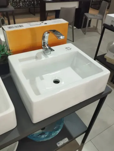!!SUPER PROMOÇÃO!!! CUBA DE LOUÇA RETANGULAR 47X40 ICA2 ICASA