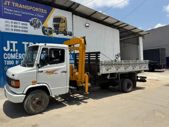 CAMINHÃO COM MUNCK MERCEDES BENZ 914 