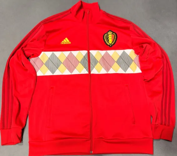 JAQUETA DA SELEÇÃO DA BÉLGICA 2018/19 - ORIGINAL