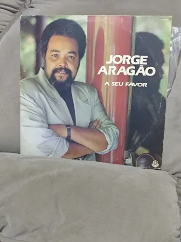 LP vinil Jorge Aragão ao seu favor (1990) raríssimo