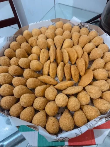 Cento de Salgados fritos 