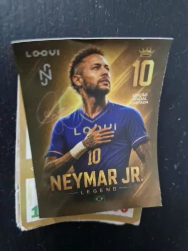 Figurinha rara do neymar