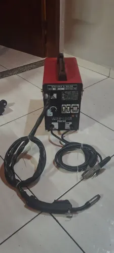 Maquina de solda MiG Mag sem gás.