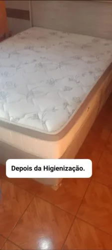 Higienização a seco.