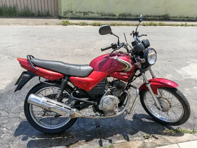 YBR 125K 2004 VERMELHA