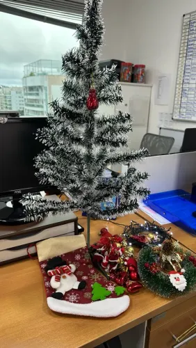 Arvore de Natal e decorações