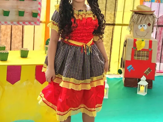 Roupa de festa junina