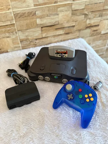 Nintendo 64 USA com Controle e Fonte Originais ( faço envio )