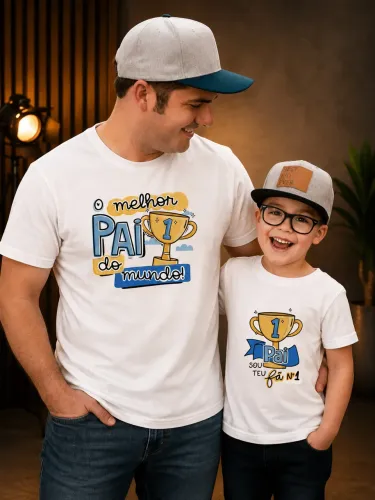 Camisa dos dias dos pais