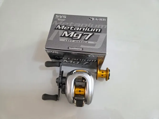 Carretilha Matanium MG7 + carretel reserva