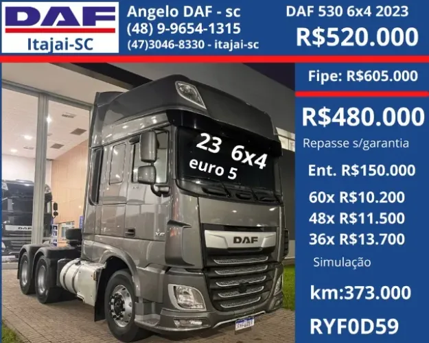 DAF 530 6x4 2023