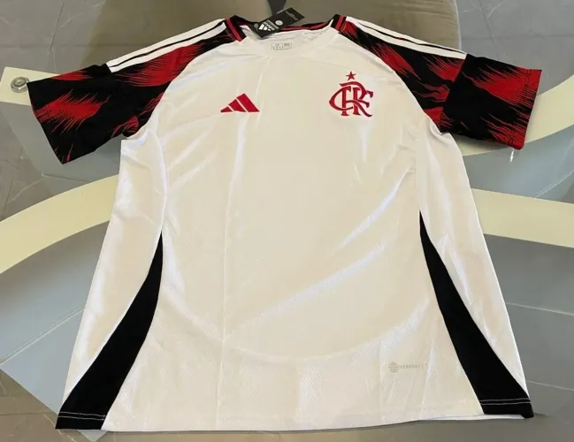 FLAMENGO 25/26 - BRANCA - LISA - NACIONAL - NOVA! 