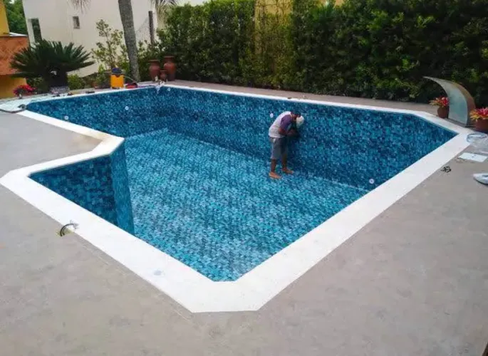 Troca instalação de Vinil em Piscina - Oferta 10X no cartão 