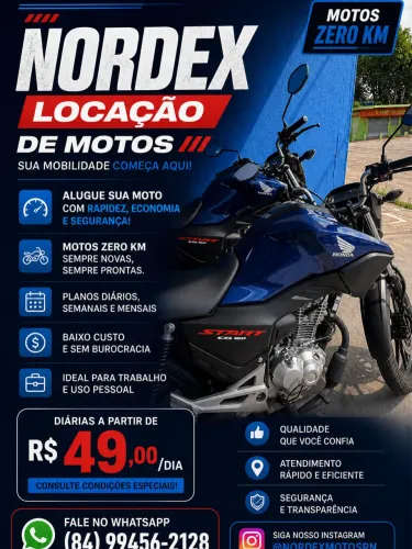 Nordex locação de motos