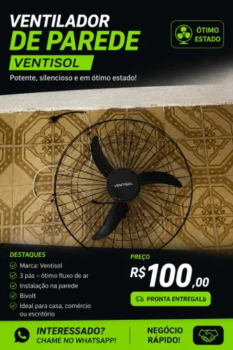 Ventilador de parede