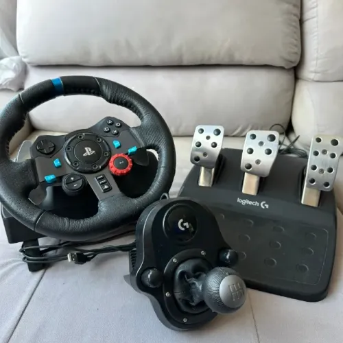 Logitech G29 Completo + Câmbio H