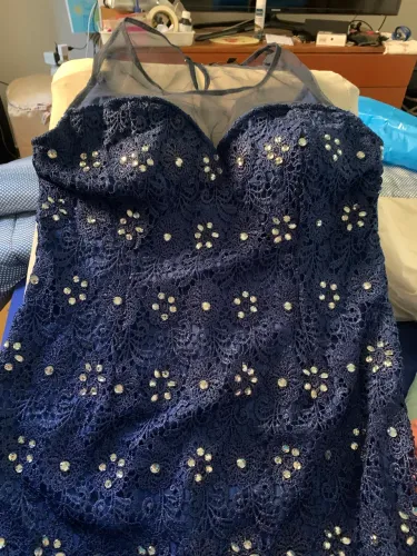 Vestido de festa curto