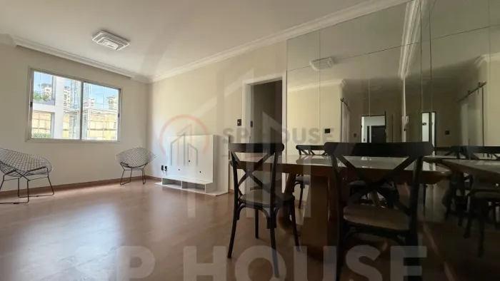 Apartamento para locação, nos Jardins, 2 quartos, 1 vaga, 83 m²