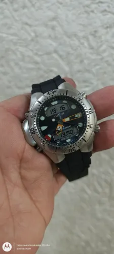 Relogio Citizen Aqualand jp1060 tudo ok on