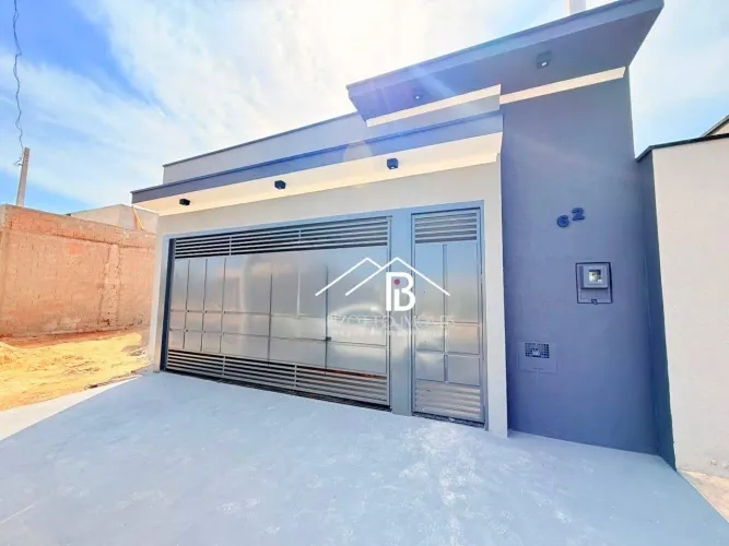 VENDE-SE CASA NOVA COM PISCINA 3 DORMITORIOS SENDO 1 SUITE NO JARDIM BOM SUCESSO NA CIDADE