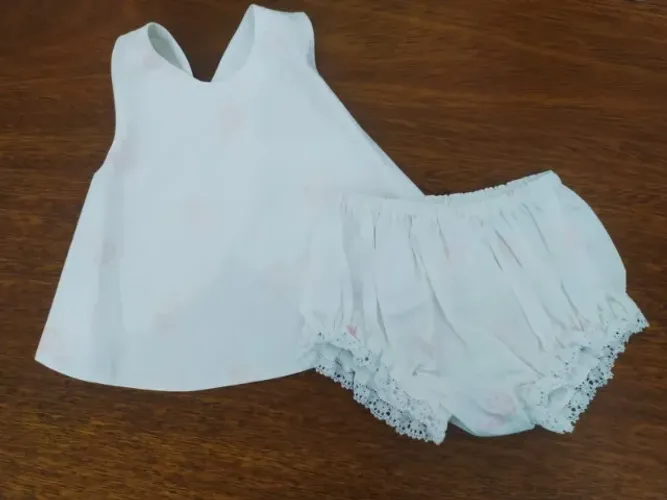 Vestido Infantil Com Short - Tamanho P