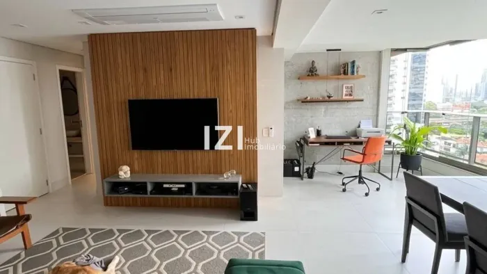 Apartamento com 3 suítes para alugar, 128 m² por R$ 18.650/mês - Brooklin - São Paulo/SP