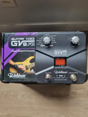 Pedaleira Waldman GV1 para Guitarra