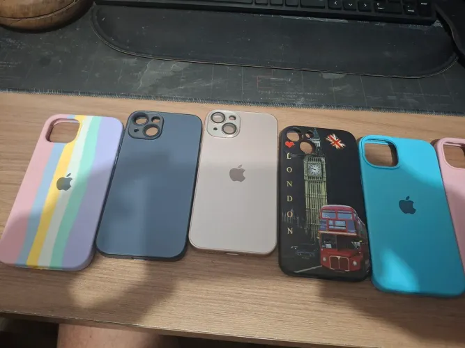CAPINHA IPHONE 9 unidades R$ 90 reais