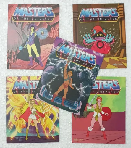 Cartão He-man Teela Gorpo Maligna She-Ra Coleção Masters Of Universe Lote