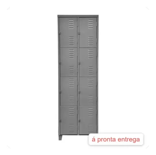 armario de aço 8 portas pequenas