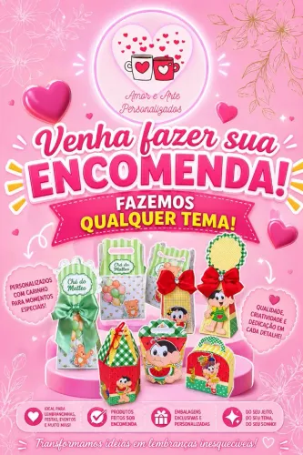 Lembrancinhas personalizadas 