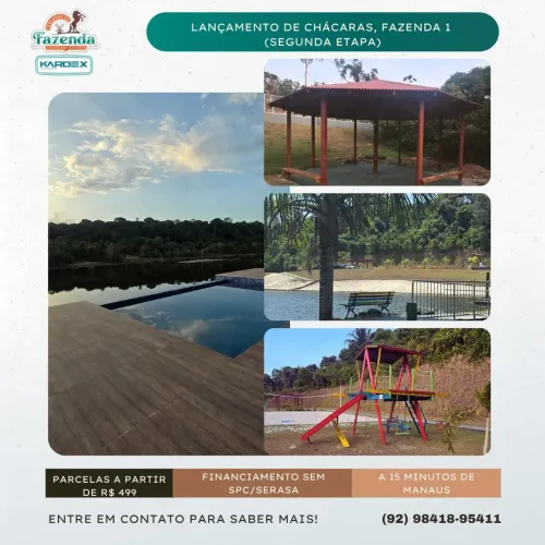 Lançamento de Chácaras, Fazenda 1 ( segunda etapa)