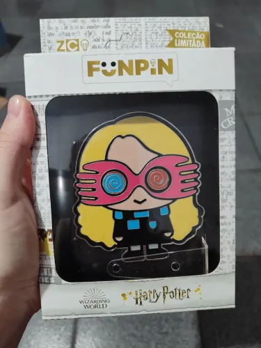 Pen funpin luna Harry Potter novo zonacriativa edição limitada
